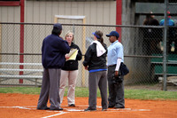 Softball vs Hattiesburg High 2-27-12